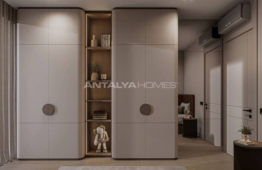 Middle Floor Apartments Near the Sea in Antalya Muratpasa 20