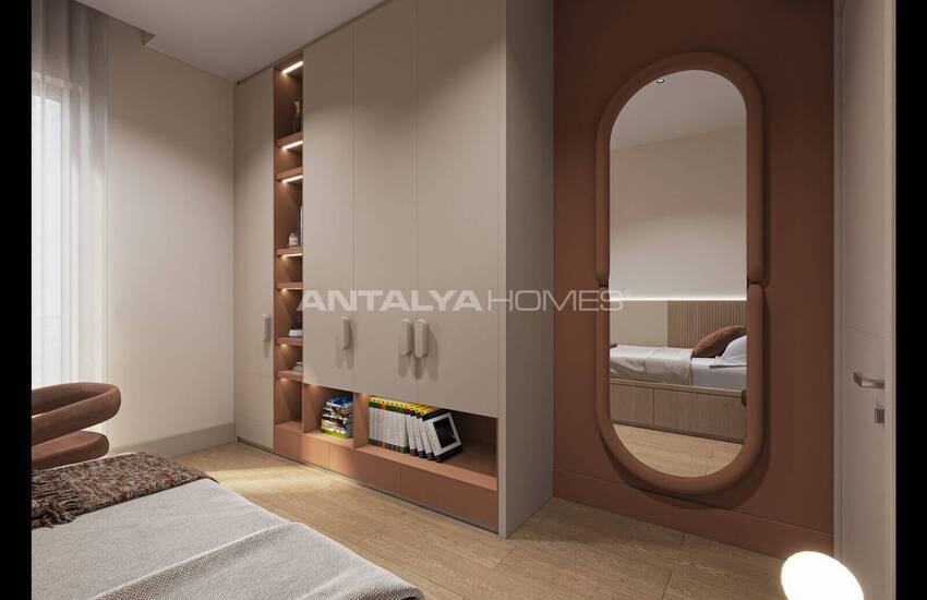 Stylish Middle Floor Apartments for Sale in Antalya Muratpasa 18