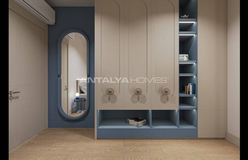 Stylish Middle Floor Apartments for Sale in Antalya Muratpasa 21