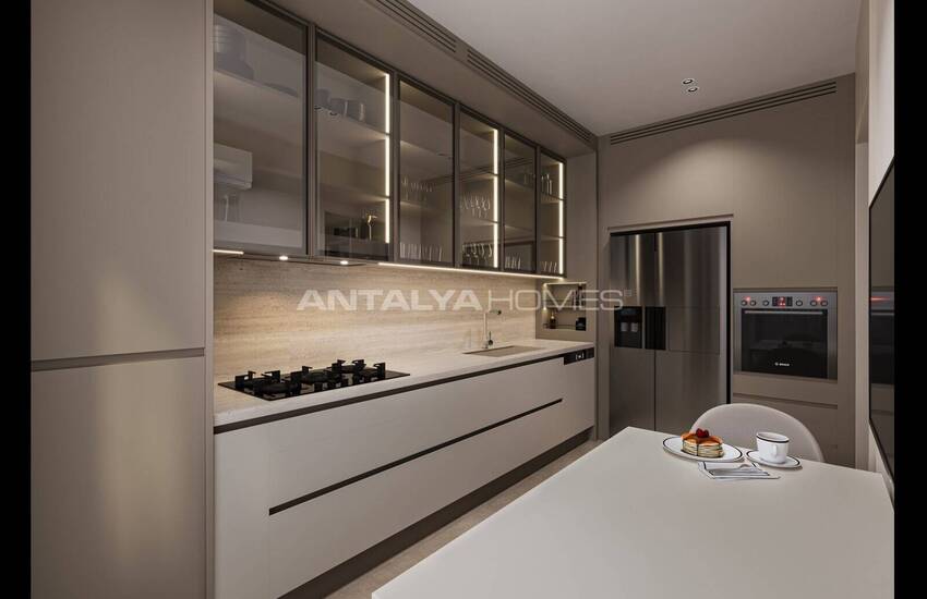 Stylish Middle Floor Apartments for Sale in Antalya Muratpasa 12