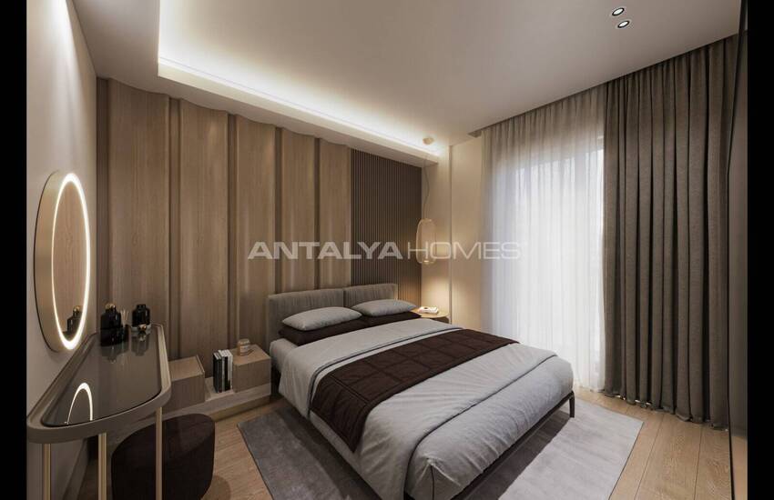 Stylish Middle Floor Apartments for Sale in Antalya Muratpasa 14