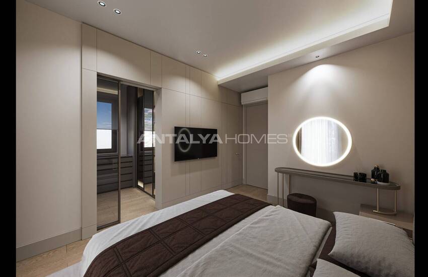 Stylish Middle Floor Apartments for Sale in Antalya Muratpasa 15