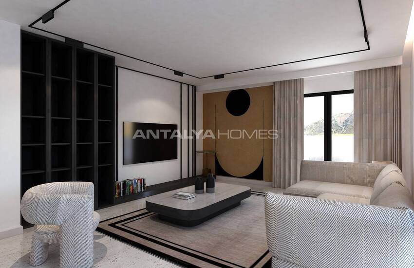 Detached Villas with Private Pool and Lift in Antalya Muratpasa 9