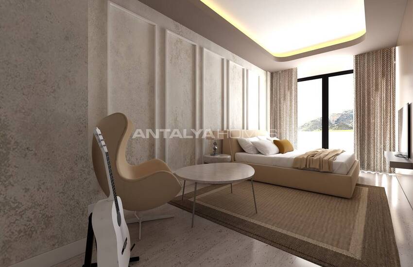 Detached Villas with Private Pool and Lift in Antalya Muratpasa 11