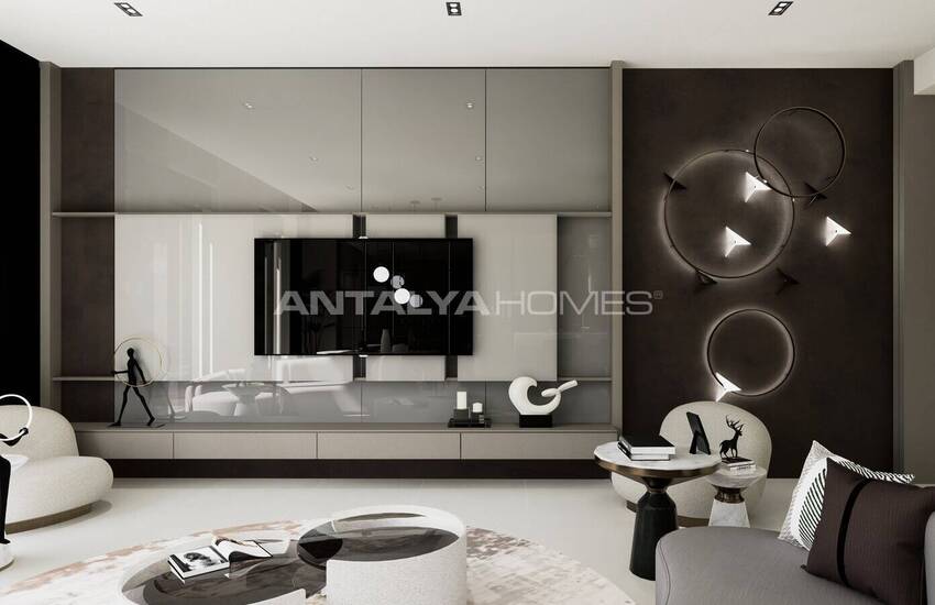 Semi-detached Villas with Pool in Antalya Muratpasa 7