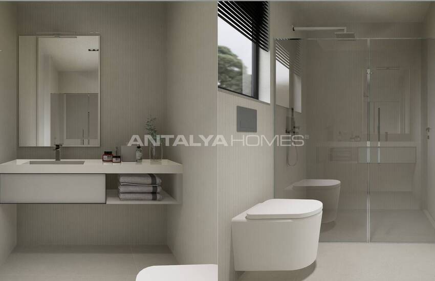 Semi-detached Villas with Pool in Antalya Muratpasa 11