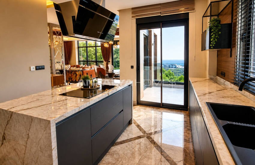 Detached Villa with Sea View and Pool in Alanya Turkey 24