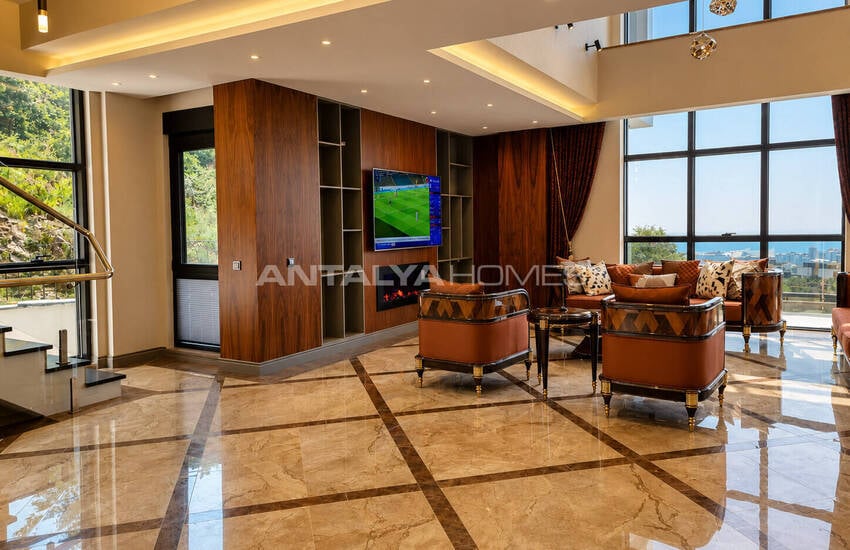 Detached Villa with Sea View and Pool in Alanya Turkey 21