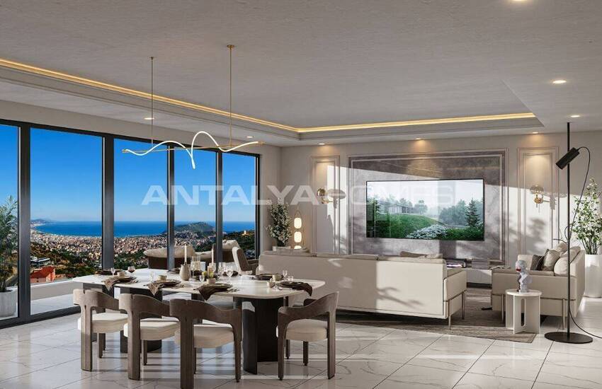 Lyxlägenheter Med Fantastisk Havsutsikt I Alanya 20