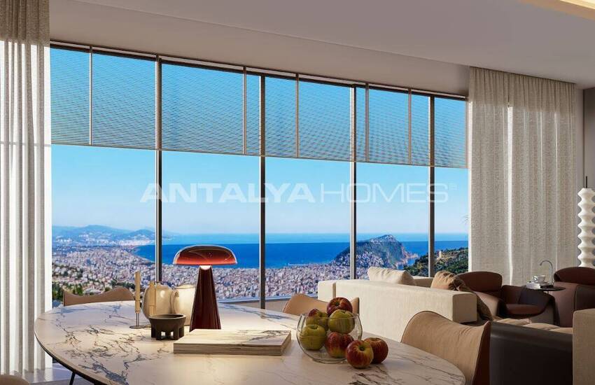 Lyxlägenheter Med Fantastisk Havsutsikt I Alanya 19