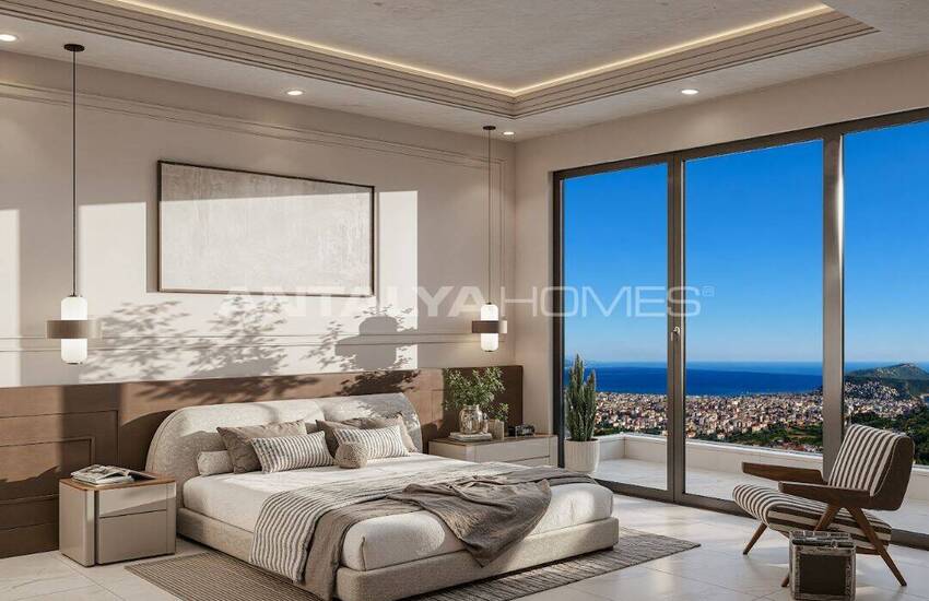 Lyxlägenheter Med Fantastisk Havsutsikt I Alanya 23