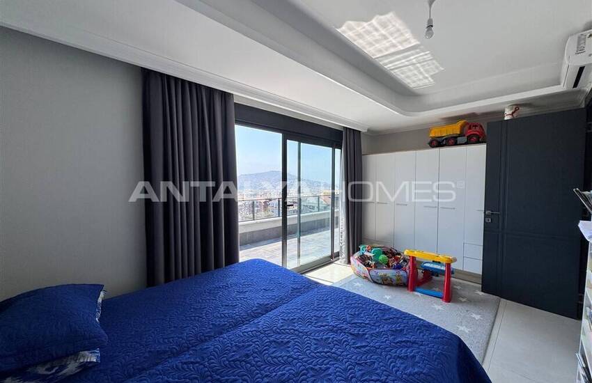Penthouse-lägenhet Med Havs- Och Naturutsikt I Alanya 33
