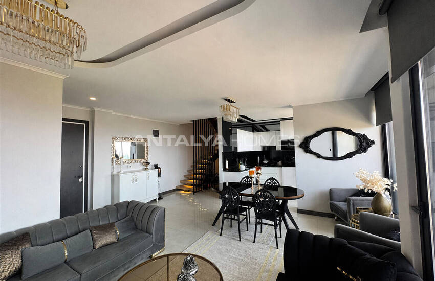 Penthouse-lägenhet Med Havs- Och Naturutsikt I Alanya 26