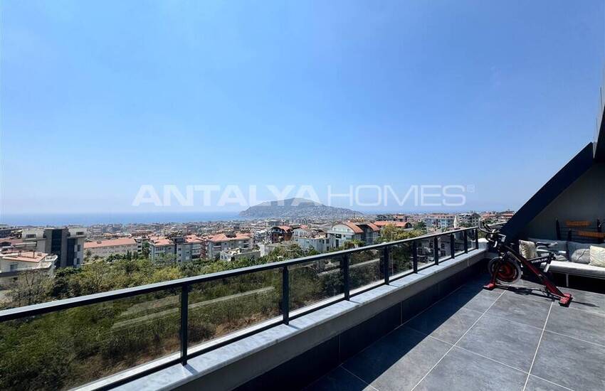 Penthouse-lägenhet Med Havs- Och Naturutsikt I Alanya 40