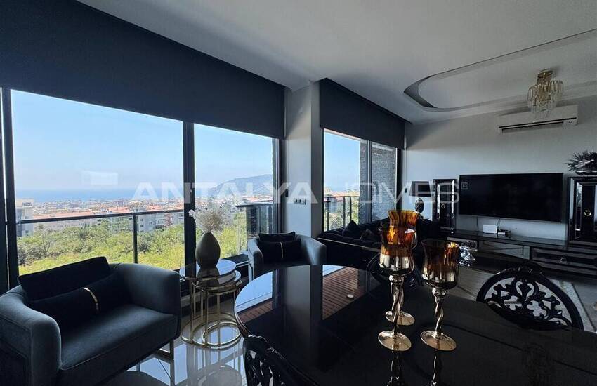Penthouse-lägenhet Med Havs- Och Naturutsikt I Alanya 23
