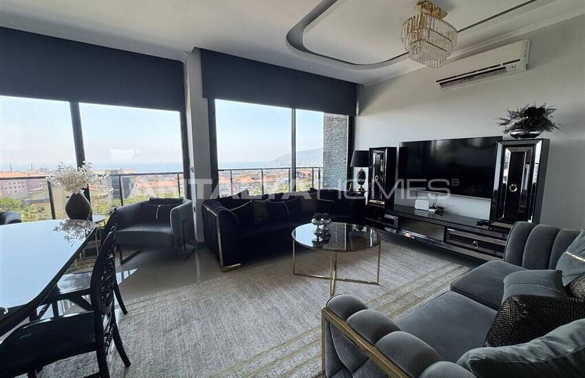 Penthouse-lägenhet Med Havs- Och Naturutsikt I Alanya 24