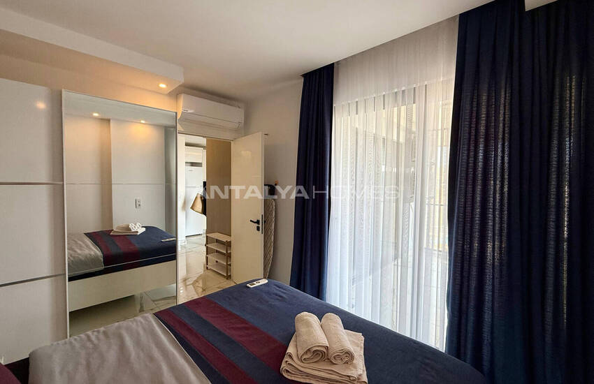 Meerblickwohnung Mit Gemeinschaftspool Und Parkplatz In Alanya 23
