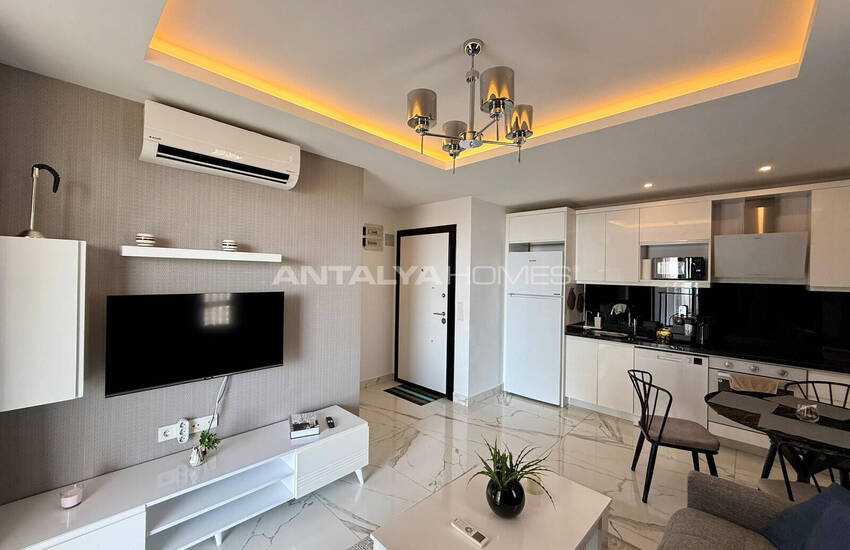 Meerblickwohnung Mit Gemeinschaftspool Und Parkplatz In Alanya 21