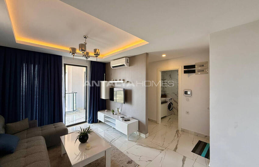 Meerblickwohnung Mit Gemeinschaftspool Und Parkplatz In Alanya 20