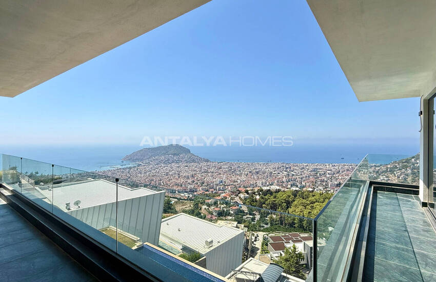 Stunning Detached Villa in Alanya Turkey with Sea View 24