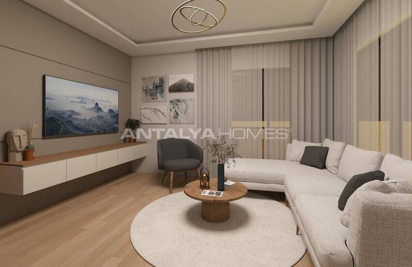 Appartements Avec Garage Et Accès Par Ascenseur À Antalya Muratpaşa 5