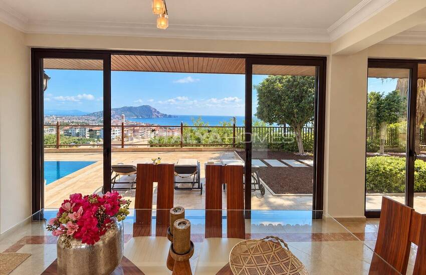4-rumsvilla Med Pool Och Havsutsikt I Alanya 40