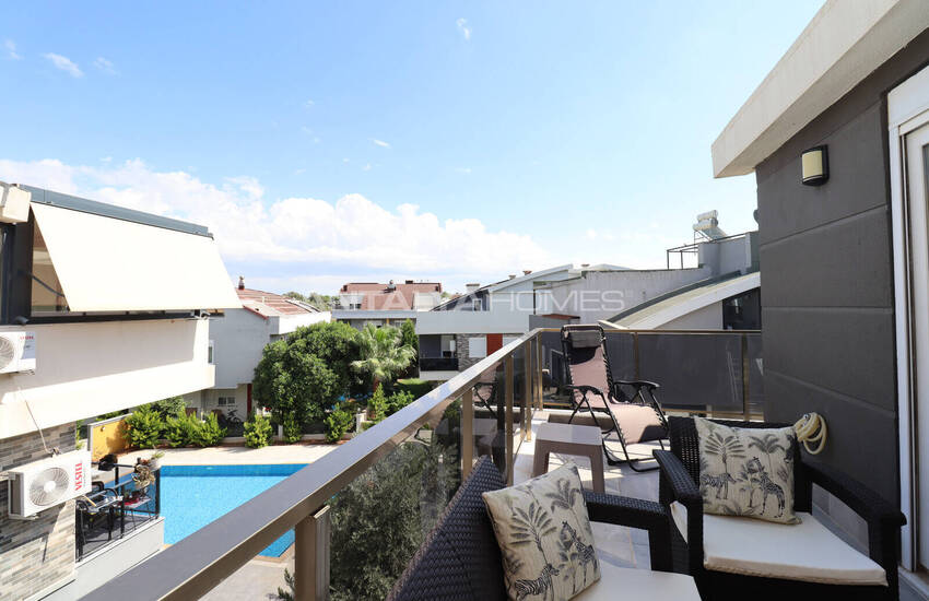 Duplexwohnung Mit Gemeinschaftspool In Antalya Muratpaşa 30