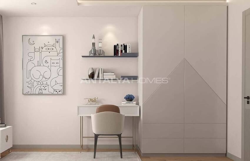 Affordable Flats with Communal Pool in Kepez Antalya 8