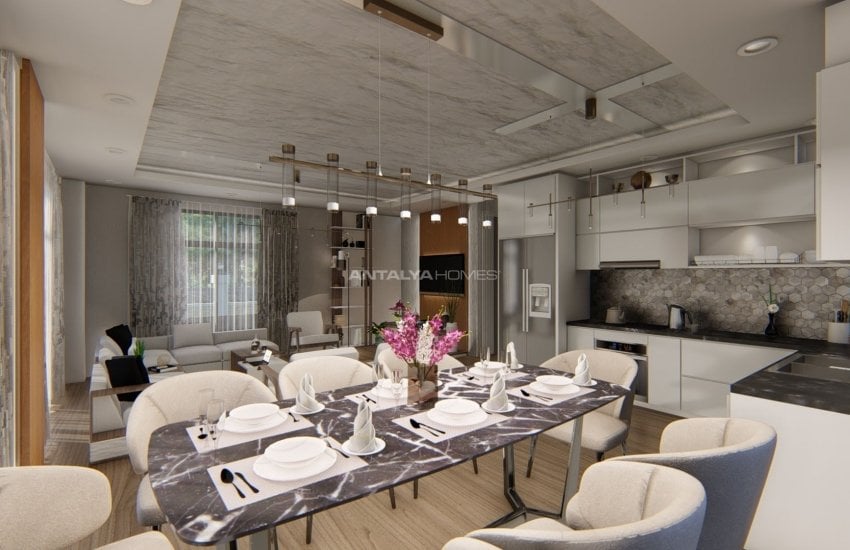 Belek Kadriye'de Denize 5 Km Uzaklıkta Satılık Lüks Villalar 10