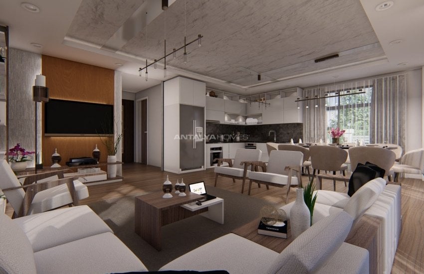 Belek Kadriye'de Denize 5 Km Uzaklıkta Satılık Lüks Villalar 11