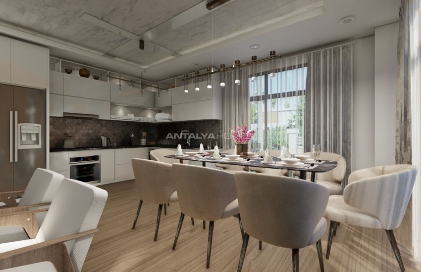 Belek Kadriye'de Denize 5 Km Uzaklıkta Satılık Lüks Villalar 12