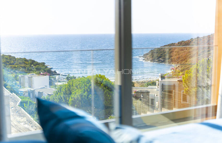 Maisons Vue Mer Avec Plage Privée Et Marina À Bodrum Adabuku 27