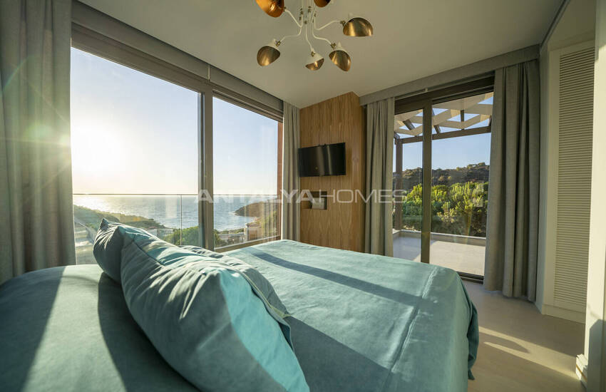 Maisons Vue Mer Avec Plage Privée Et Marina À Bodrum Adabuku 30