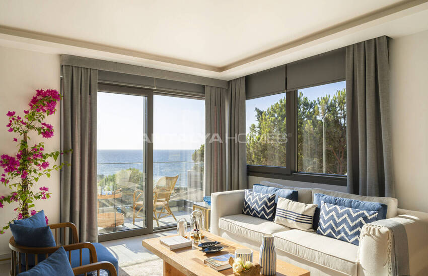 Maisons Vue Mer Avec Plage Privée Et Marina À Bodrum Adabuku 19