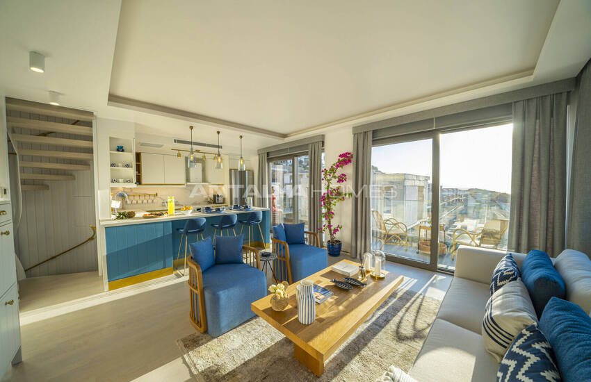 Maisons Vue Mer Avec Plage Privée Et Marina À Bodrum Adabuku 18