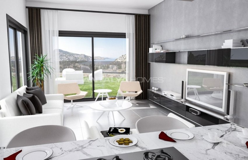 Luxury Designed Villas with Sea View in Bodrum Gundogan 15