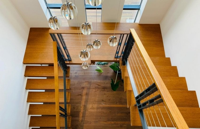 Bodrum Yalıkavak'ta Sahile Yürüme Mesafesinde Dubleks Villa 12