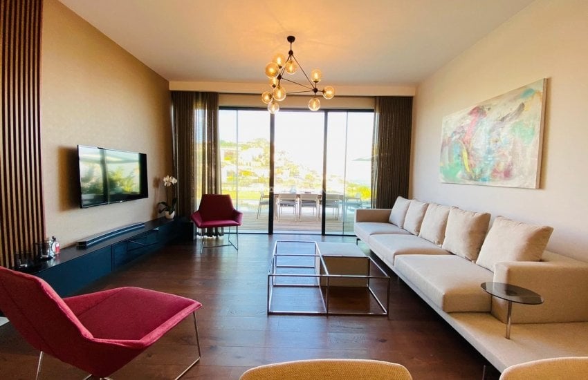 Bodrum Yalıkavak'ta Sahile Yürüme Mesafesinde Dubleks Villa 7