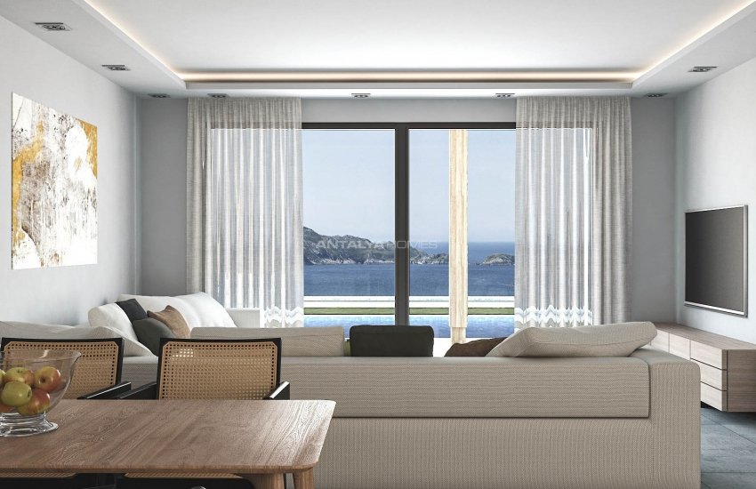 Luxury Detached Villas with Private Pier in Bodrum Yalikavak 12