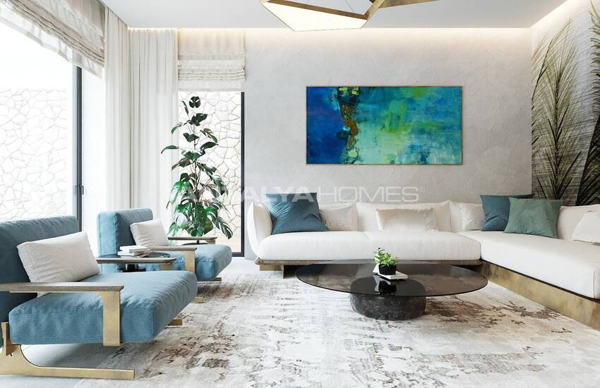 ویلاهای مستقل در بدروم با چشم انداز شگفت انگیز دریا 6