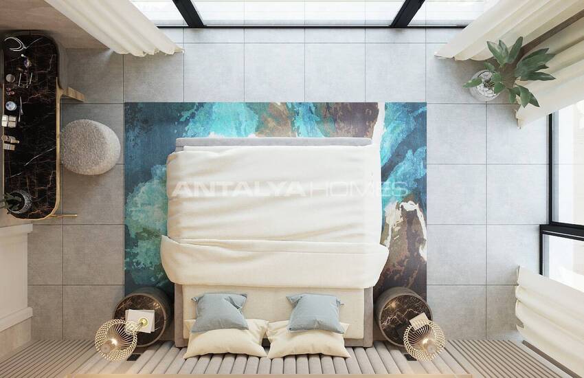 ویلاهای مستقل در بدروم با چشم انداز شگفت انگیز دریا 16