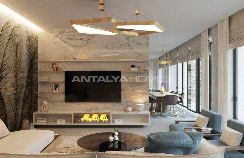 ویلاهای مستقل در بدروم با چشم انداز شگفت انگیز دریا 7