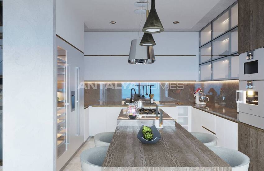 ویلاهای مستقل در بدروم با چشم انداز شگفت انگیز دریا 10