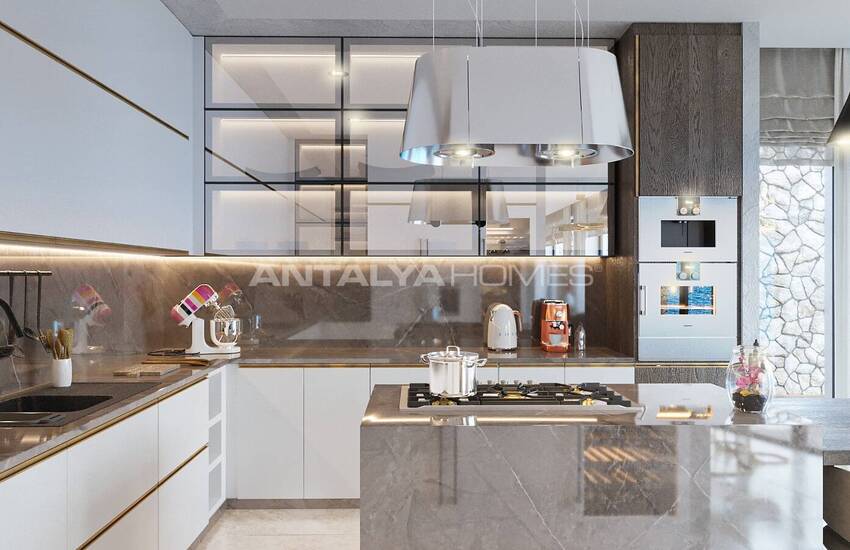 ویلاهای مستقل در بدروم با چشم انداز شگفت انگیز دریا 11