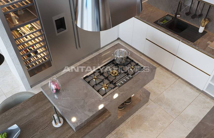 ویلاهای مستقل در بدروم با چشم انداز شگفت انگیز دریا 12