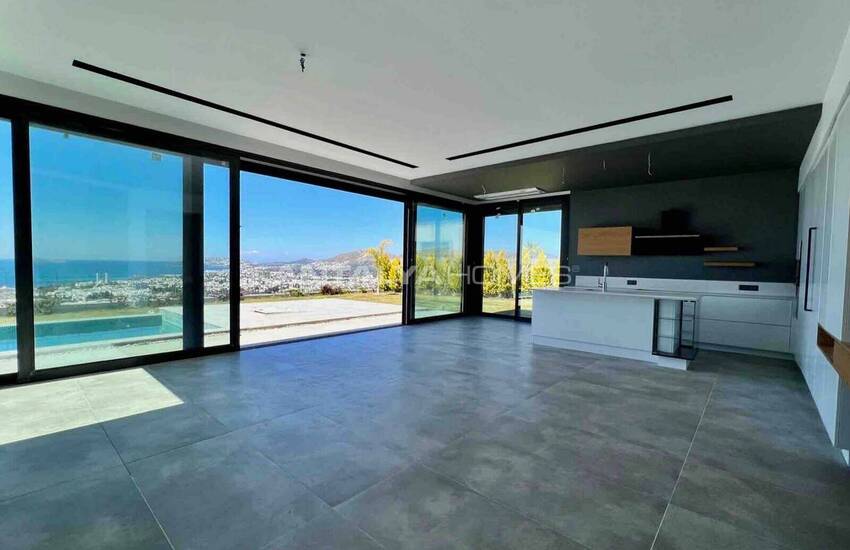 Modernt Designade Villor Med Havsutsikt I Turgutreis Bodrum 9