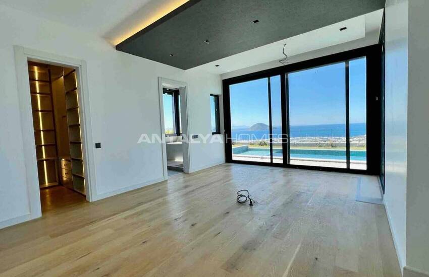 Modernt Designade Villor Med Havsutsikt I Turgutreis Bodrum 16