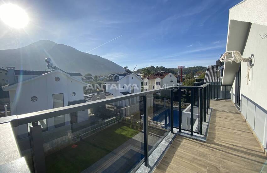 Triplex Villa with Pool and Fireplace in Hisaronu Fethiye 23