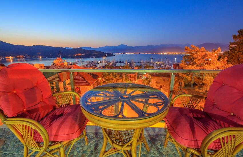 Luxurious House with Stunning Marina Views in Fethiye