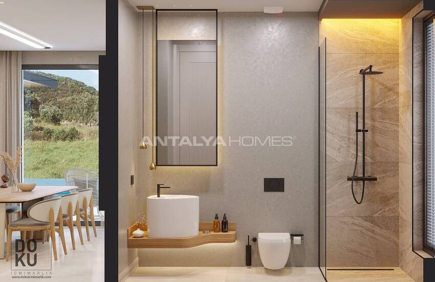 ویلاهای با دید دریا با استخر خصوصی در بدروم 34